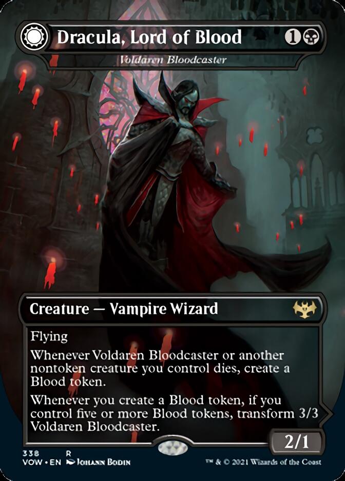 Voldaren Bloodcaster // Bloodbat Summoner - Dracula, Lord of Blood // Dracula, Lord of Bats [Innistrad: Crimson Vow] - Magic: The Gathering - Card Brawlers | Quebec | Canada |