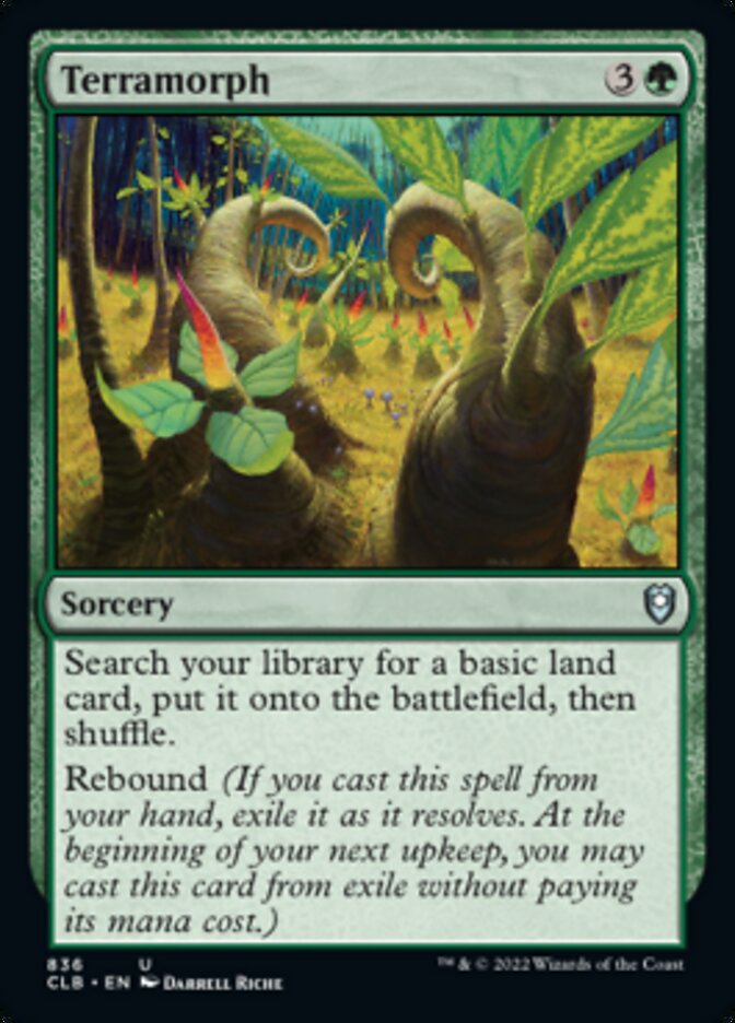 Terramorph [Commander Legends: Battle for Baldur's Gate] - Magic: The Gathering - Card Brawlers | Quebec | Canada |