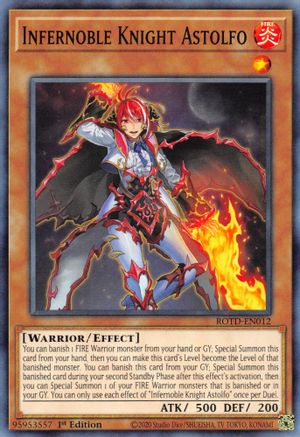Infernoble Knight Astolfo [ROTD-EN012] Common - Yu-Gi-Oh! - Card Brawlers | Quebec | Canada |