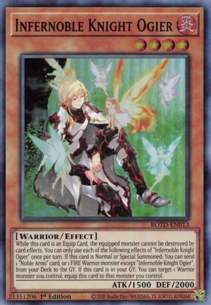 Infernoble Knight Ogier [ROTD-EN013] Super Rare - Yu-Gi-Oh! - Card Brawlers | Quebec | Canada |