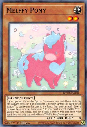 Melffy Pony [ROTD-EN020] Common - Yu-Gi-Oh! - Card Brawlers | Quebec | Canada |