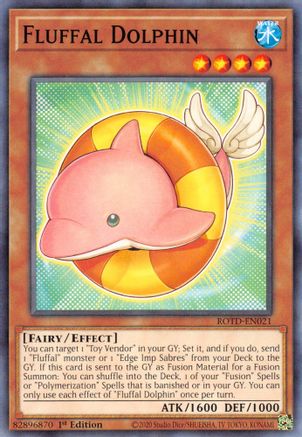 Fluffal Dolphin [ROTD-EN021] Common - Yu-Gi-Oh! - Card Brawlers | Quebec | Canada |