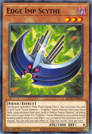 Edge Imp Scythe [ROTD-EN022] Common - Yu-Gi-Oh! - Card Brawlers | Quebec | Canada |