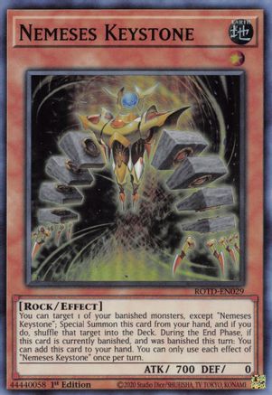 Nemeses Keystone [ROTD-EN029] Super Rare - Yu-Gi-Oh! - Card Brawlers | Quebec | Canada |