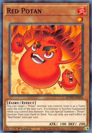 Red Potan [ROTD-EN034] Common - Yu-Gi-Oh! - Card Brawlers | Quebec | Canada |
