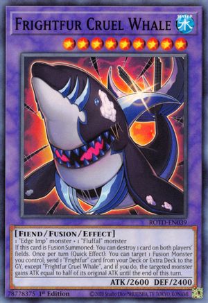 Frightfur Cruel Whale [ROTD-EN039] Common - Yu-Gi-Oh! - Card Brawlers | Quebec | Canada |
