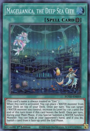Magellanica, the Deep Sea City [ROTD-EN059] Super Rare - Yu-Gi-Oh! - Card Brawlers | Quebec | Canada |