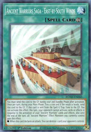 Ancient Warriors Saga - East-by-South Winds [ROTD-EN060] Common - Yu-Gi-Oh! - Card Brawlers | Quebec | Canada |