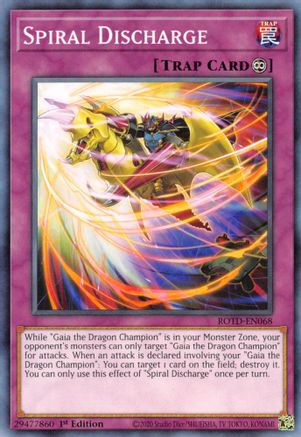 Spiral Discharge [ROTD-EN068] Common - Yu-Gi-Oh! - Card Brawlers | Quebec | Canada |