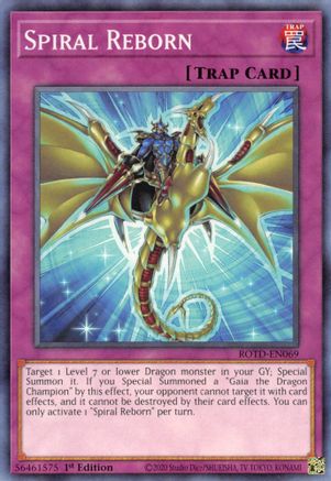 Spiral Reborn [ROTD-EN069] Common - Yu-Gi-Oh! - Card Brawlers | Quebec | Canada |