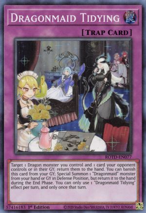 Dragonmaid Tidying [ROTD-EN077] Super Rare - Yu-Gi-Oh! - Card Brawlers | Quebec | Canada |