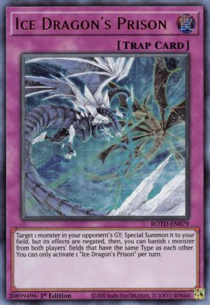 Ice Dragon's Prison [ROTD-EN079] Ultra Rare - Yu-Gi-Oh! - Card Brawlers | Quebec | Canada |