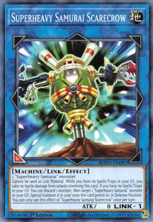 Superheavy Samurai Scarecrow [ROTD-EN097] Common - Yu-Gi-Oh! - Card Brawlers | Quebec | Canada |