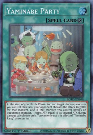 Yaminabe Party [ROTD-EN098] Super Rare - Yu-Gi-Oh! - Card Brawlers | Quebec | Canada |