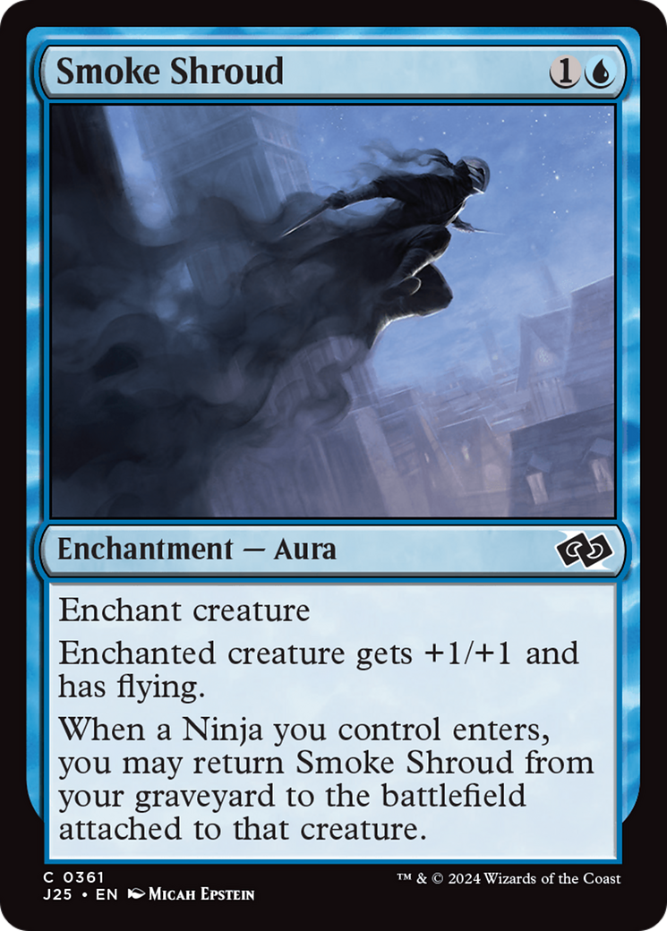 Smoke Shroud [Foundations Jumpstart] - Magic: The Gathering - Card Brawlers | Quebec | Canada |