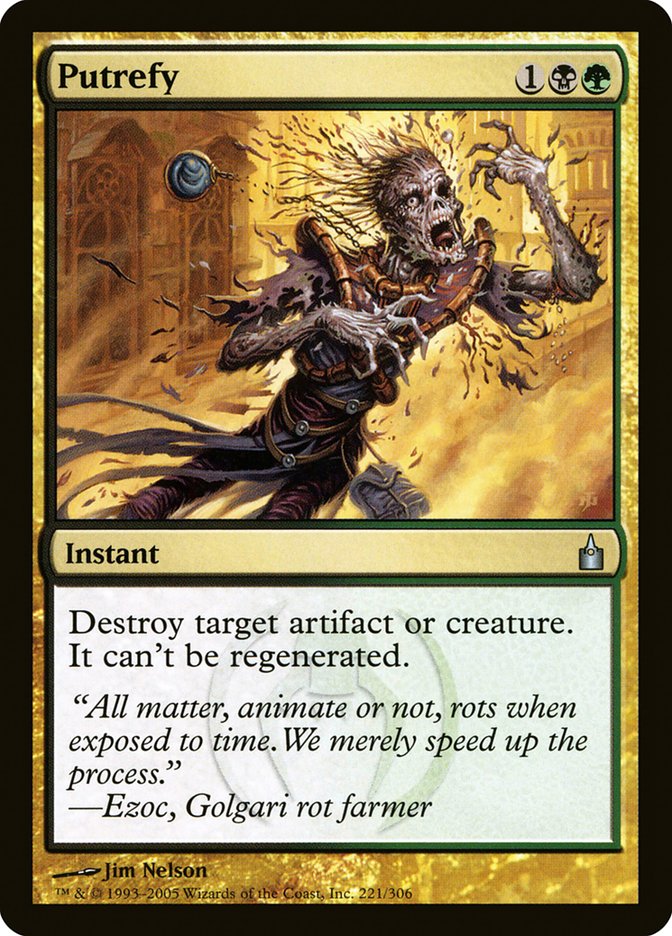 Putrefy [Ravnica: City of Guilds] - Magic: The Gathering - Card Brawlers | Quebec | Canada |