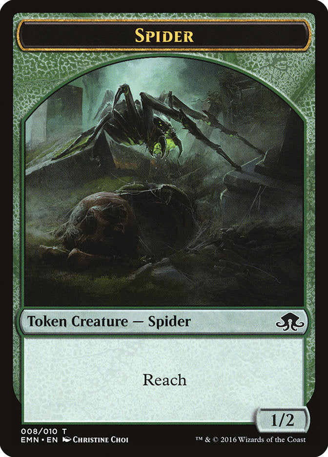 Spider Token [Eldritch Moon Tokens] - Magic: The Gathering - Card Brawlers | Quebec | Canada |