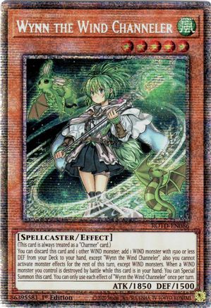 Wynn the Wind Channeler [ROTD-EN086] Starlight Rare - Yu-Gi-Oh! - Card Brawlers | Quebec | Canada |