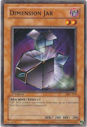 Dimension Jar (MFC-023) Common / Short Print