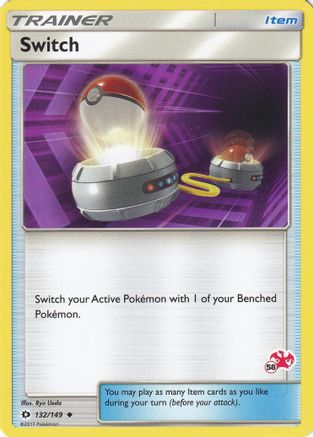 Switch (132/149) (Charizard Stamp #58) [Battle Academy 2020] - Pokémon - Card Brawlers | Quebec | Canada |