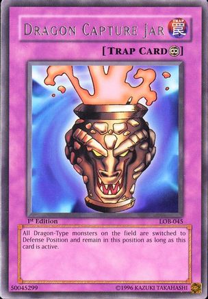 Dragon Capture Jar (LOB-045) Rare