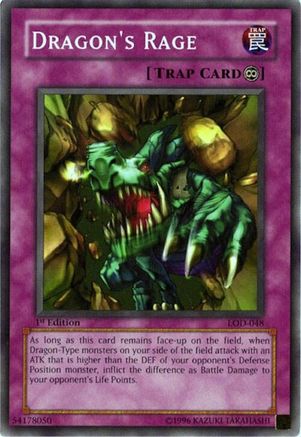 Dragon's Rage [LOD-048] Common - Yu-Gi-Oh! - Card Brawlers | Quebec | Canada |