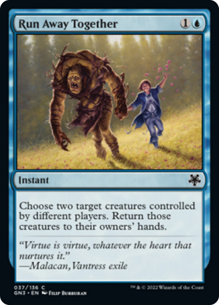 Run Away Together [Game Night: Free-for-All] - Magic: The Gathering - Card Brawlers | Quebec | Canada |