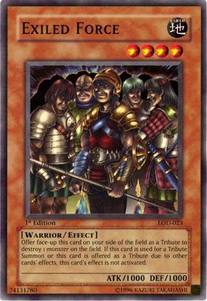 Exiled Force [LOD-023] Super Rare - Yu-Gi-Oh! - Card Brawlers | Quebec | Canada |