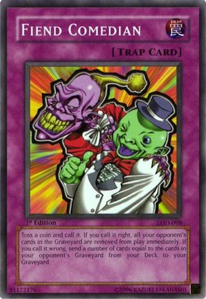 Fiend Comedian [LOD-098] Common - Yu-Gi-Oh! - Card Brawlers | Quebec | Canada |