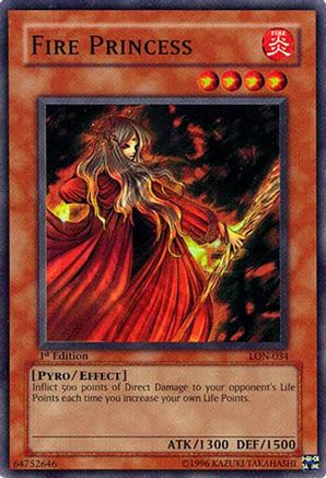 Fire Princess (LON-034) Super Rare