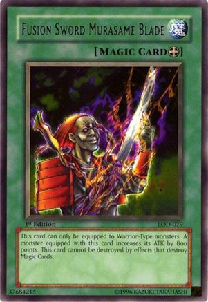 Fusion Sword Murasame Blade [LOD-079] Rare - Yu-Gi-Oh! - Card Brawlers | Quebec | Canada |