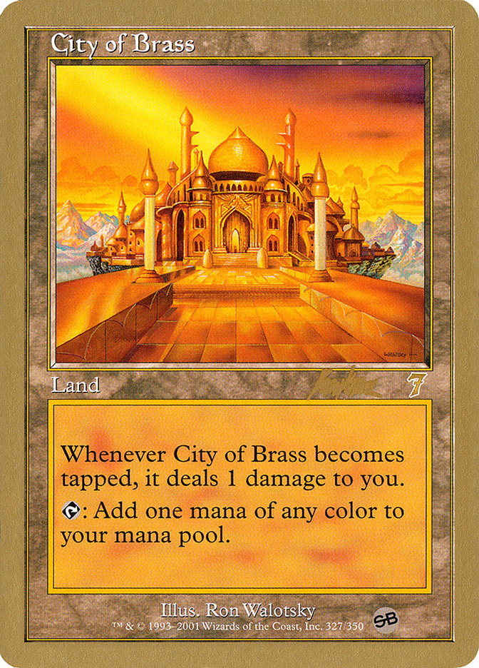 City of Brass (Brian Kibler) (SB) [World Championship Decks 2002] - Magic: The Gathering - Card Brawlers | Quebec | Canada |