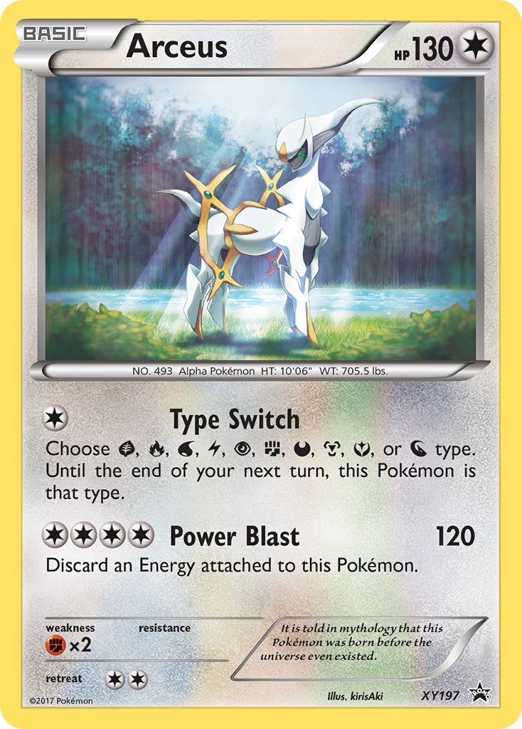 Arceus (XY197) [XY: Black Star Promos] - Pokémon - Card Brawlers | Quebec | Canada |