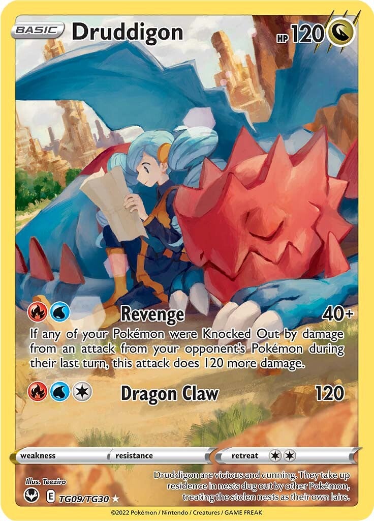 Druddigon (TG09/TG30) [Sword & Shield: Silver Tempest] - Pokémon - Card Brawlers | Quebec | Canada |