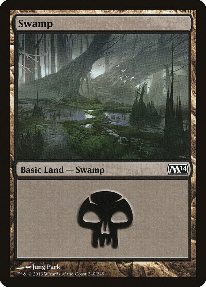 Swamp (240) [Magic 2014] - Magic: The Gathering - Card Brawlers | Quebec | Canada |