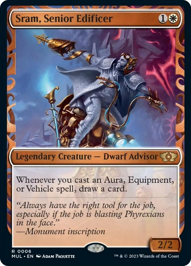 Sram, Senior Edificer [Multiverse Legends] - Magic: The Gathering - Card Brawlers | Quebec | Canada |