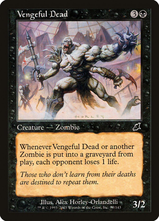 Vengeful Dead [Scourge] - Magic: The Gathering - Card Brawlers | Quebec | Canada |