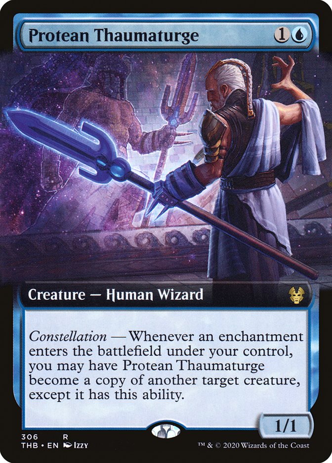 Protean Thaumaturge (Extended Art) [Theros Beyond Death] - Magic: The Gathering - Card Brawlers | Quebec | Canada |