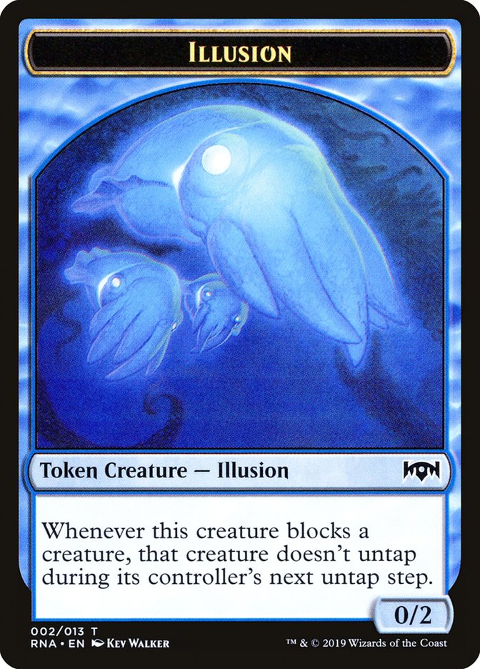 Illusion Token [Ravnica Allegiance Tokens] - Magic: The Gathering - Card Brawlers | Quebec | Canada |