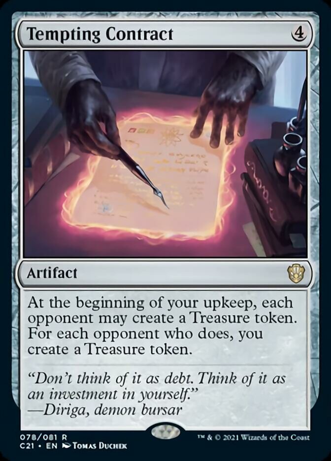 Tempting Contract [Commander 2021] - Magic: The Gathering - Card Brawlers | Quebec | Canada |