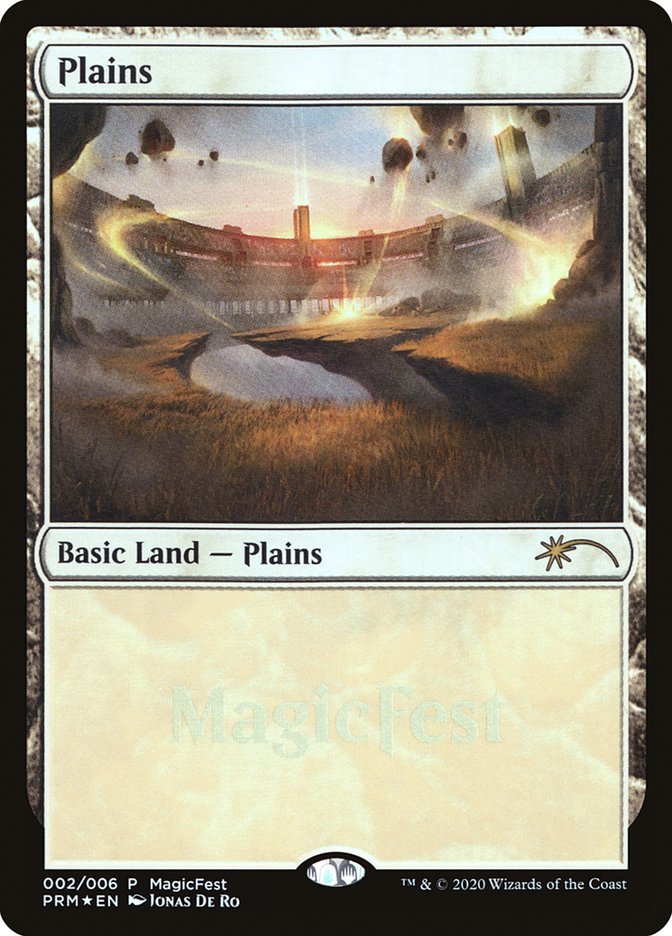Plains (2) [MagicFest 2020] - Magic: The Gathering - Card Brawlers | Quebec | Canada |