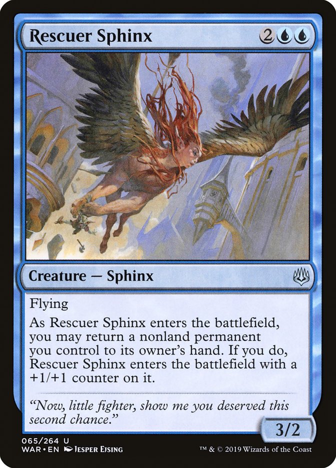 Rescuer Sphinx [War of the Spark] - Magic: The Gathering - Card Brawlers | Quebec | Canada |