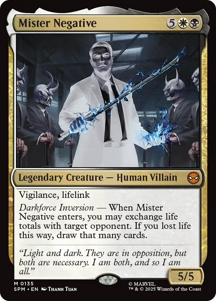 Mister Negative [Marvel's Spider-Man] - Magic: The Gathering - Card Brawlers | Quebec | Canada |