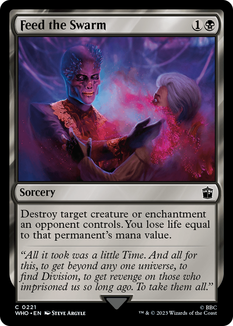 Feed the Swarm [Doctor Who] - Magic: The Gathering - Card Brawlers | Quebec | Canada |