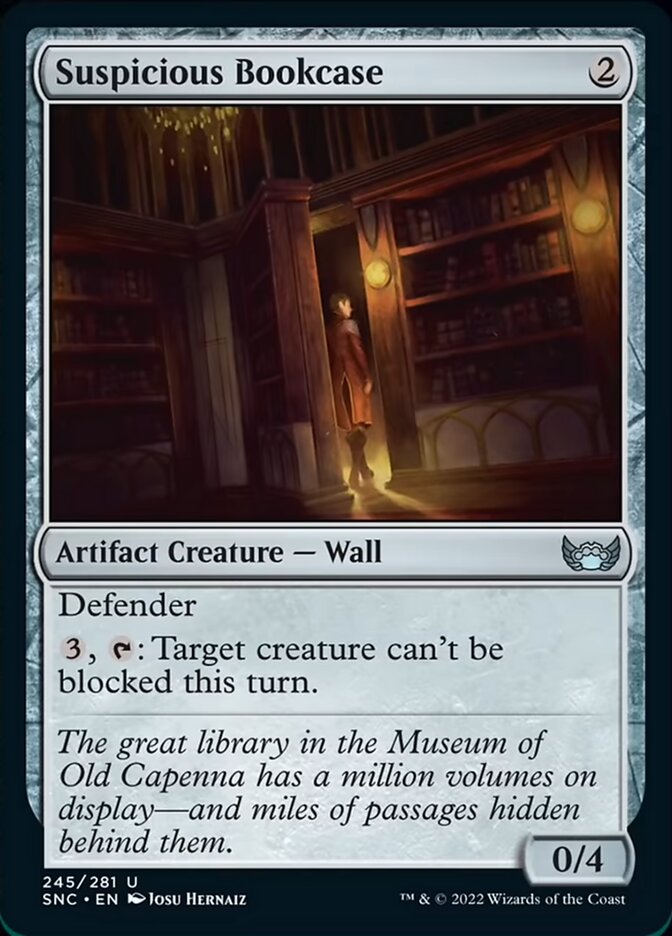 Suspicious Bookcase [Streets of New Capenna] - Magic: The Gathering - Card Brawlers | Quebec | Canada |