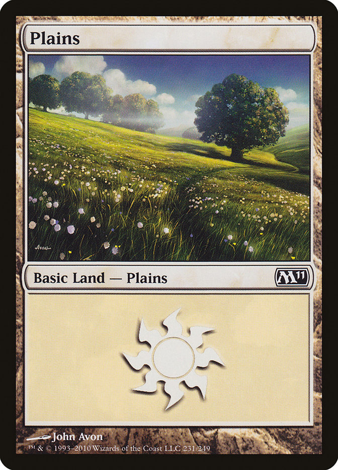 Plains (231) [Magic 2011] - Magic: The Gathering - Card Brawlers | Quebec | Canada |