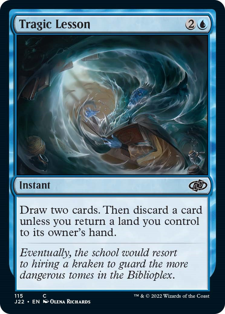 Tragic Lesson [Jumpstart 2022] - Magic: The Gathering - Card Brawlers | Quebec | Canada |