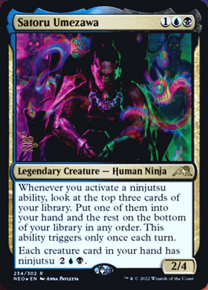 Satoru Umezawa [Kamigawa: Neon Dynasty Prerelease Promos] - Magic: The Gathering - Card Brawlers | Quebec | Canada |
