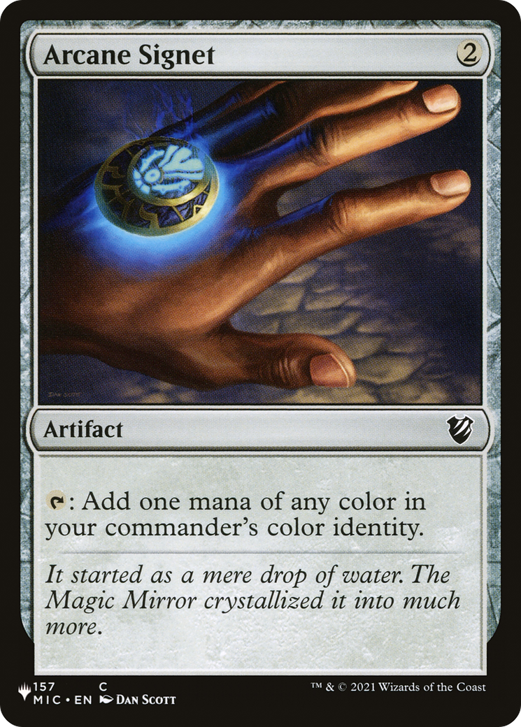 Arcane Signet (MIC) [The List] - Magic: The Gathering - Card Brawlers | Quebec | Canada |