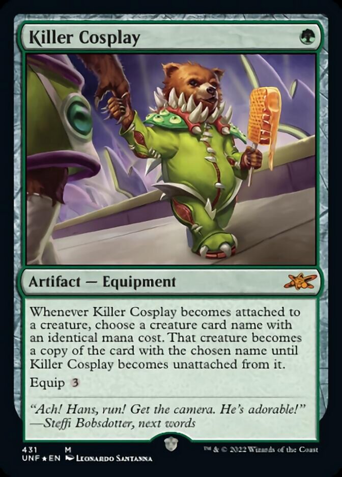 Killer Cosplay (Galaxy Foil) [Unfinity] - Magic: The Gathering - Card Brawlers | Quebec | Canada |